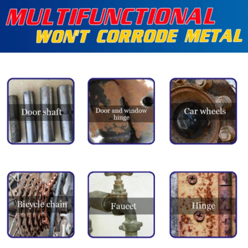Metal Cleaning Spray: 30ml Rust Prevention - Easy Stain Removal & Polishing Metal for Automotive Care Home Maintenance - Image 4