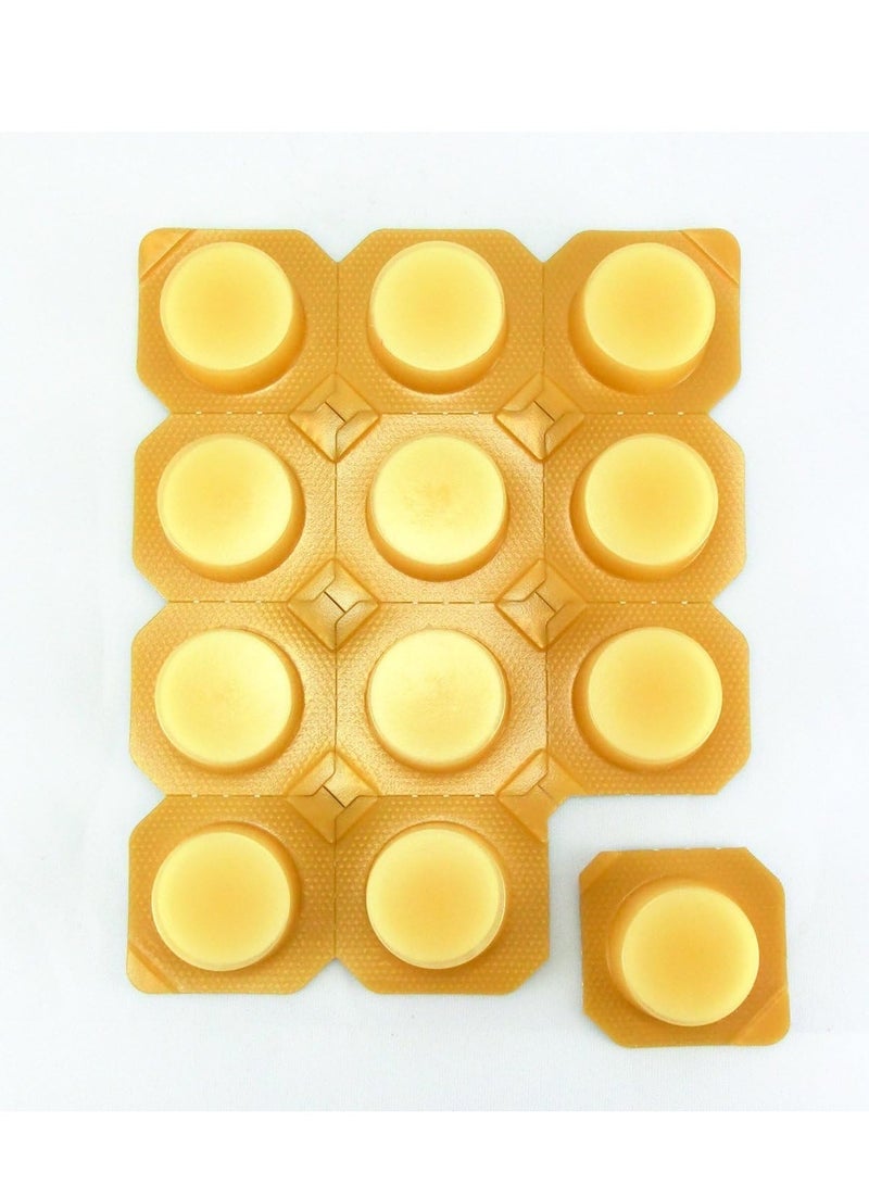 Barakah حبوب تنظيف المصارف الحمضية، مزيل الروائح، مزيل الوحل، غسيل الأنابيب والأحواض، يمنع انسداد فتحات التصريف للحفاظ على نظافتها وخلوها من الروائح، مطبخ ومرحاض 12 قرص برتقالي - Image 4