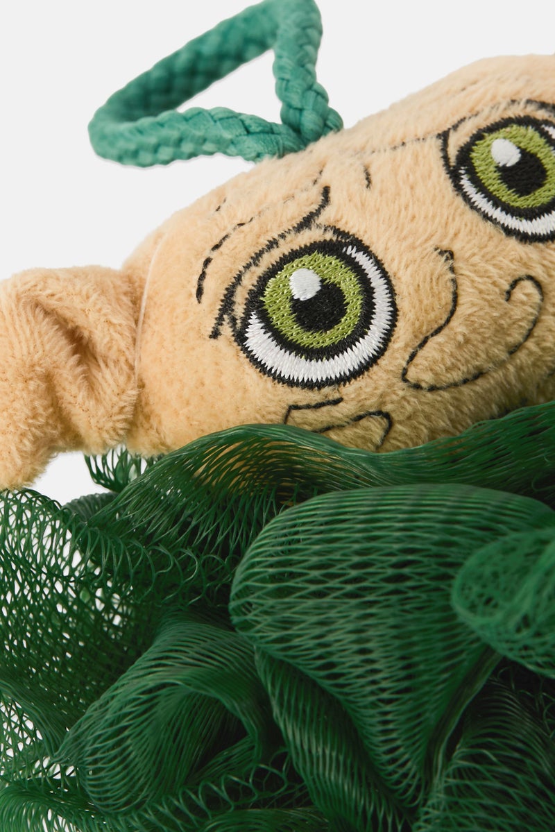 Mad Beauty Harry Potter Dobby Exfoliator Body Scrubber, Green - Image 3