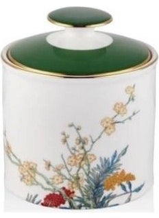 Lamedore Blossoms Small Jar with Lid 11X13 cm 1LIN-CA011S 