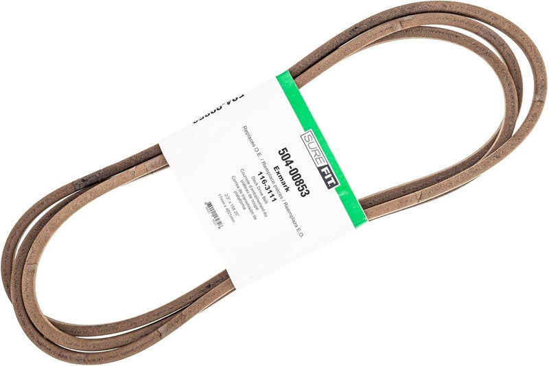 SureFit Deck Drive Belt Replacement for Exmark 11631111 52 StandOn Vantage Toro Titan HD2500 Lawn Mowers - Image 5