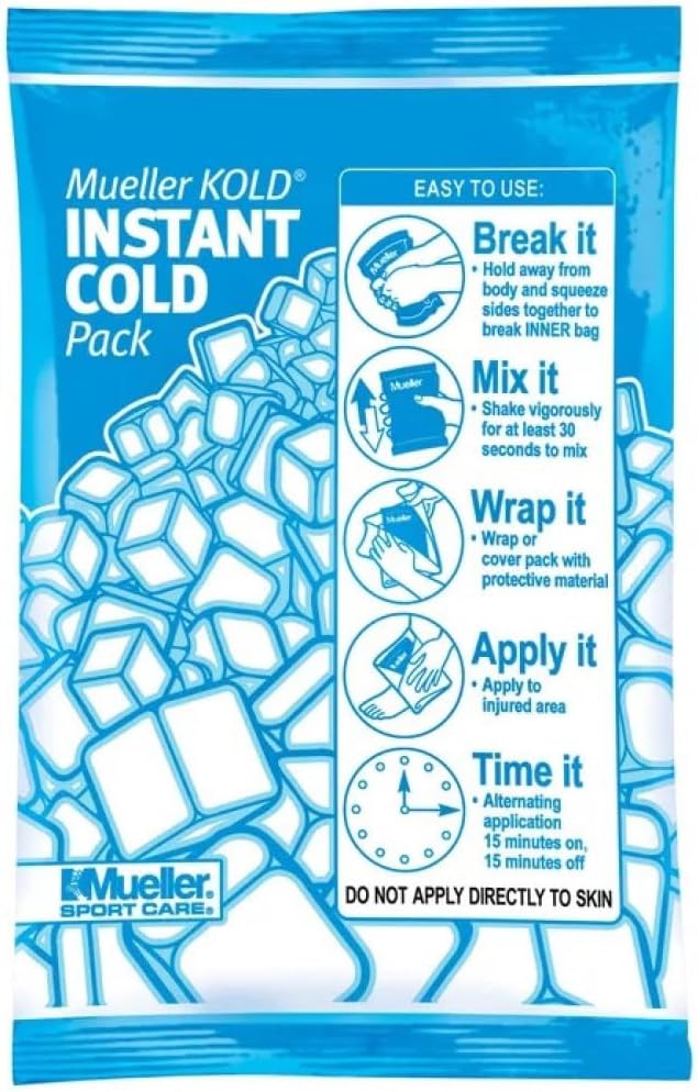 Mueller Kold Instant Cold Pack Each by Mueller Sport Care Pack of 2