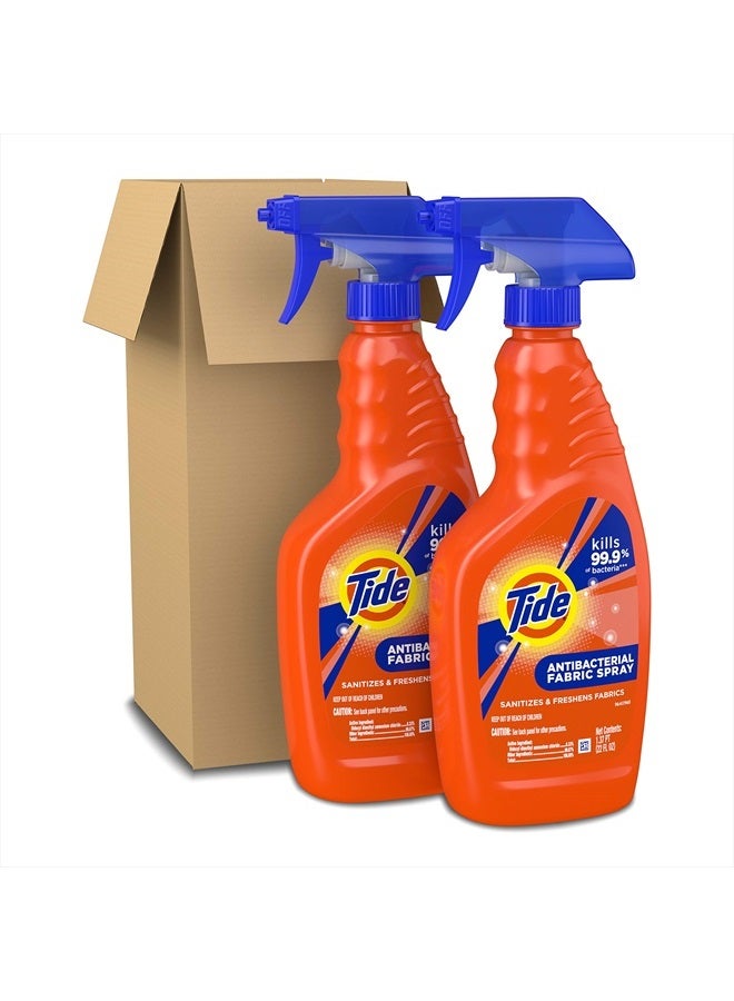 Tide Antibacterial Fabric Spray, 2 Count, 22 Fl oz Each - Image 2