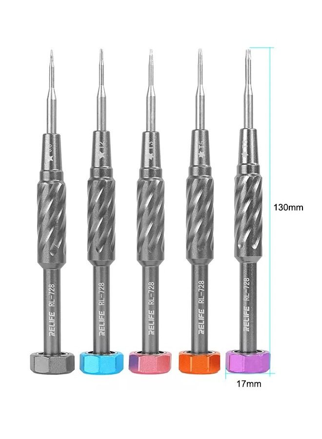 RELIFE RL-728B Magnetic Absorbed Screwdriver Kit with Small Transparent Suction Cup for Notebook,Laptop and Electronic Devices Repair  - Image 3