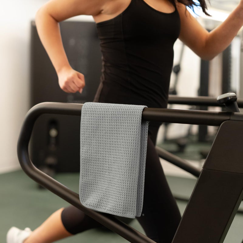 S&T INC. Microfiber Gym Towels, Yoga Towel for Home and Gym Bag, 16 Inch x 27 Inch, 6 Pack - Image 5