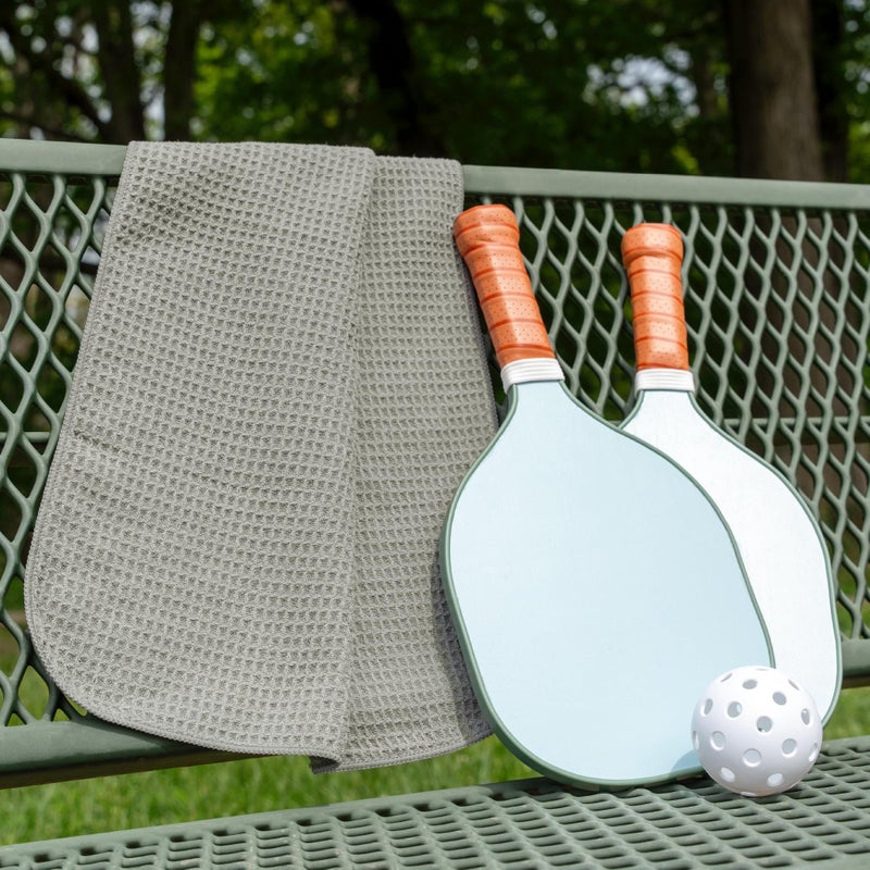 S&T INC. Microfiber Gym Towels, Yoga Towel for Home and Gym Bag, 16 Inch x 27 Inch, 6 Pack - Image 4