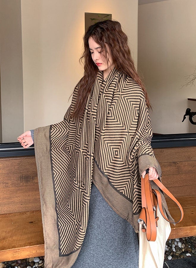 Hanayo Blanket Large Decorative Throw Blanket Soft Polyester Blanket for Couch Room Decor Cozy Warm Lightweight Blanket 185*135cm(Coffee) - Image 5