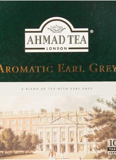 Ahmad Tea Black Tea, Earl Grey Aromatic Teabags, 100 ct - Caffeinated & Sugar-Free, Packaging May Vary  - Image 1