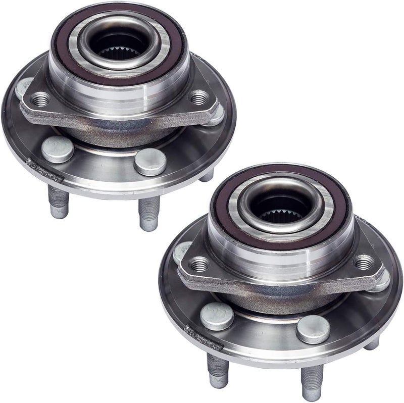 TUCAREST 513289 x2 Front Rear Wheel Bearing and Hub Assembly for Cadillac SRX and Saab 9-4X - Image 1