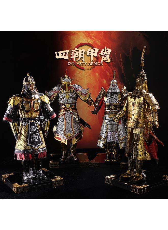 Bluejw Split Cool Tengwang Pavilion Metal Assembled Model 3D Stereo Puzzle Adult Decompression Toy Hand Assembled Gift For Men - Image 2