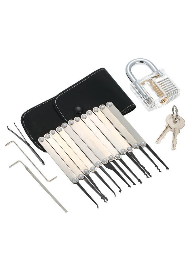 Y&D - 15-Piece Lock Picking Set Multicolour - Image 1