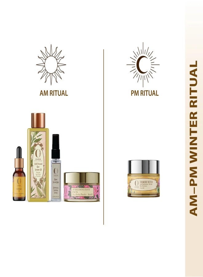 Ohria Ayurveda AM-PM Winter Skin Ritual | Ayurvedic Routine for Glow, Hydration, Firmness & Protection from Seasonal Dryness - Image 2