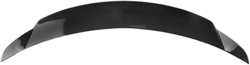 QASULER Carbon Fiber Look Rear Bumper Spoiler - Image 1