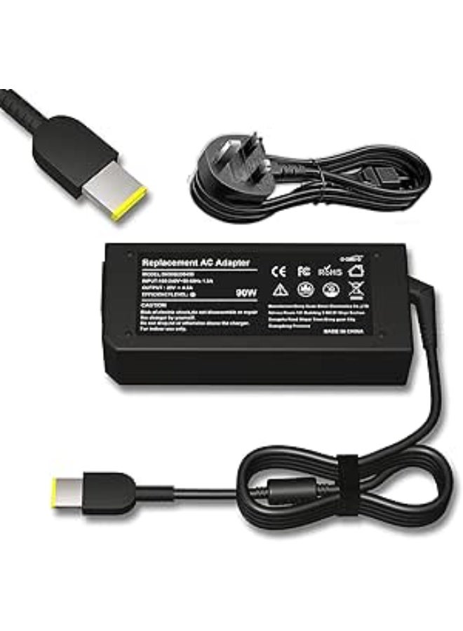 Terabyte Replacement 90W 20v 4.5a USB Pin Adapter for LENOVO - Image 1