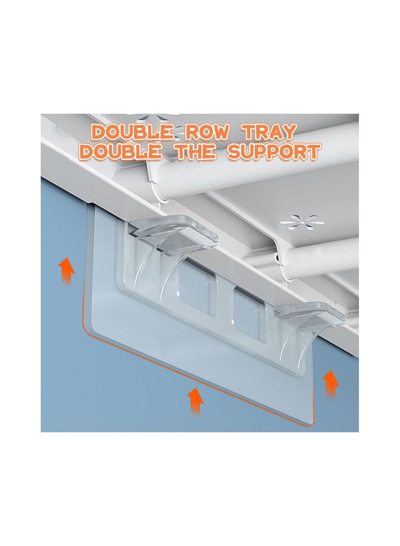 Shelf Support Adhesive Pegs Closet Partition Bracket Cabinet Support Clips Wall Hanger Sticker For Kitchen Bathroom  - Image 3