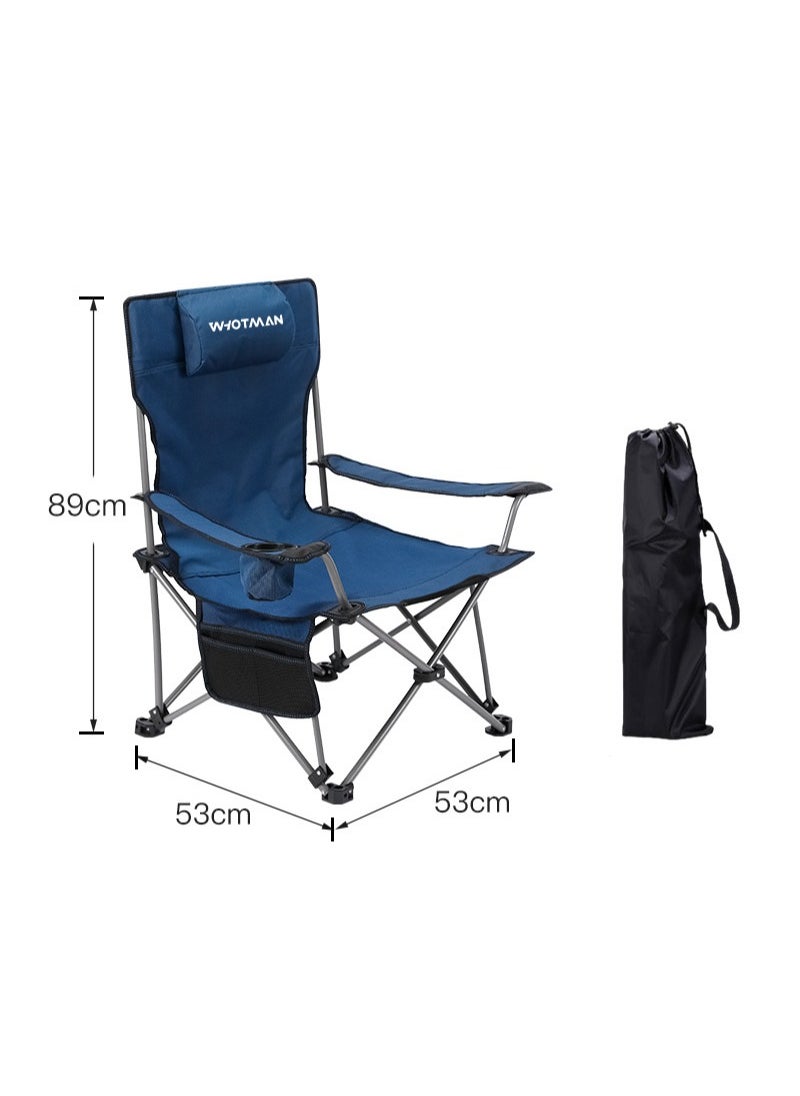 Outdoor Camping Folding Lunch Break Deck Chair Beach Chair - pzsku/Z82FC733DFB8A434811C5Z/45/_/1702541874/1a143dda-661a-4ae3-a6e7-499467f1055b