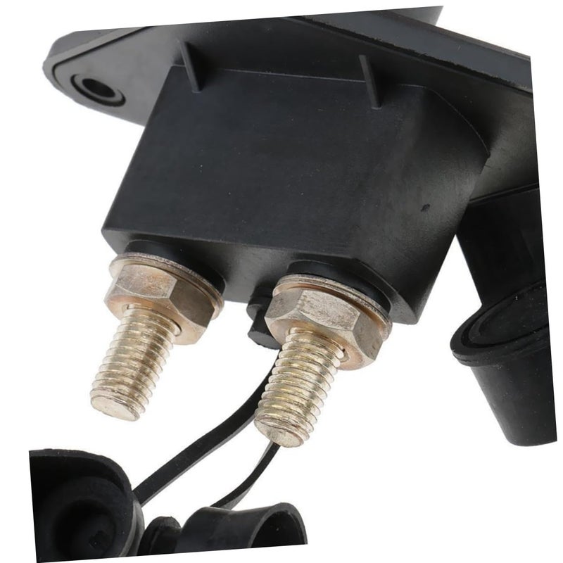 Heavy Duty 300A Battery Disconnect Isolator Switch with Brass Terminals for Automotive Racing Vehicle Protection - Image 4