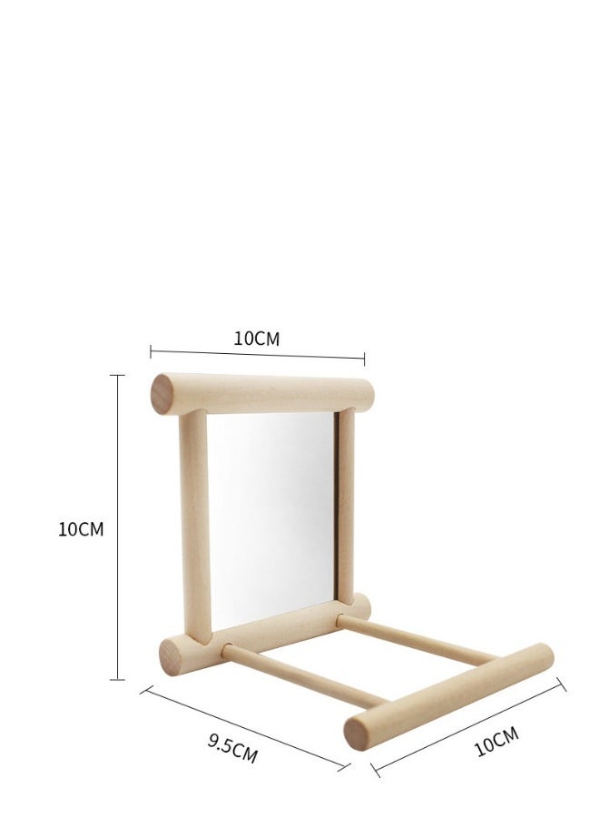 Beauenty Wooden mirrored bird cage stand - Image 3