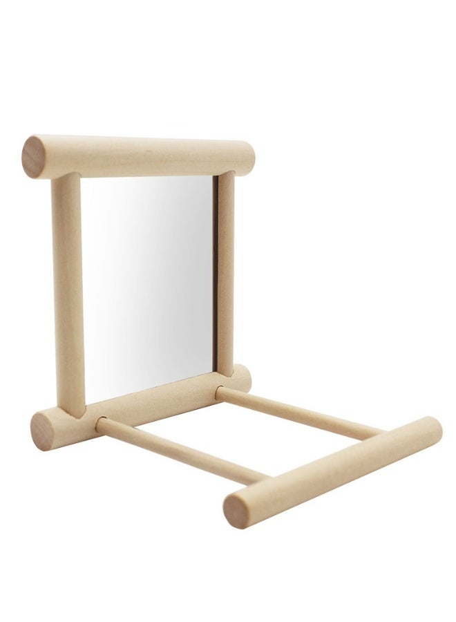 Beauenty Wooden mirrored bird cage stand - Image 2