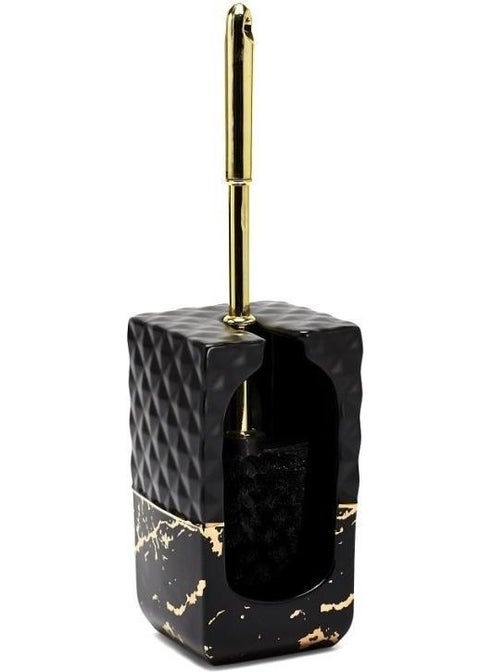 Primanova Nero Black Marble Toilet Brush 