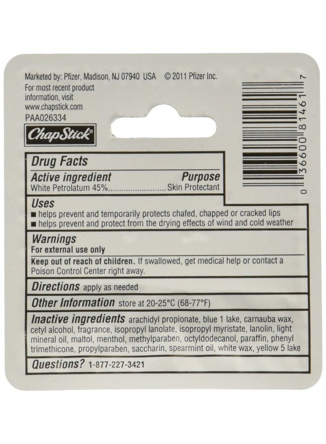 chapstick Skin Protectant Classic Spearmint 0.15 Oz (Pack Of 12) - Image 2