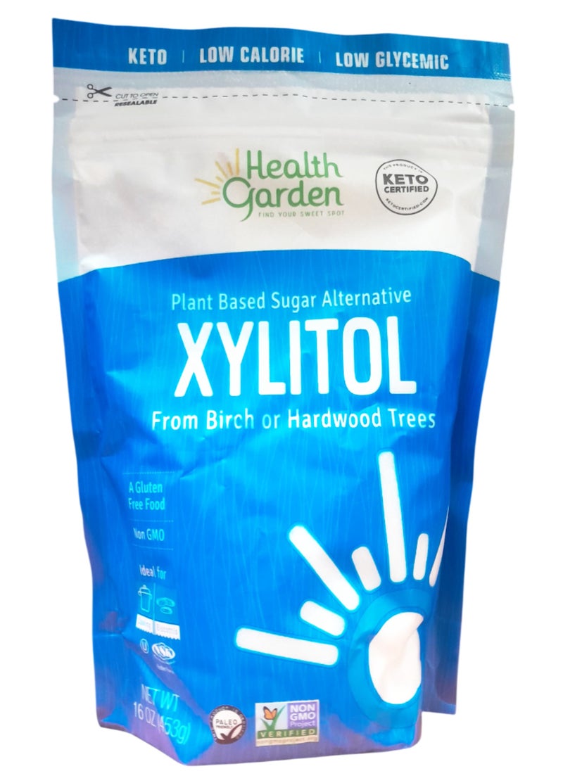 Health Garden - Plant Based Sugar Alternative Xylitol, 16 oz - Image 1