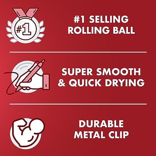 Pilot Precise V5 Capped Liquid Ink Rollerball Pens, Extra Fine Point Ink Pens 0.5 mm, Colored Pens, Assorted Colors, Pack of 4 - Ideal for School, Journaling, & Office Writing - Image 3