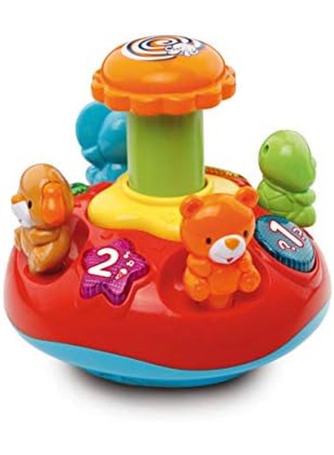 vtech Push And Play Spinning Top Vtuk - Image 2