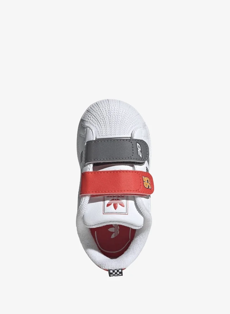 Adidas Originals FTWWHT/BRIRED/SUPCOL adidas Superstar Ii Cf I White Originals Shoes  | Best Price UAE