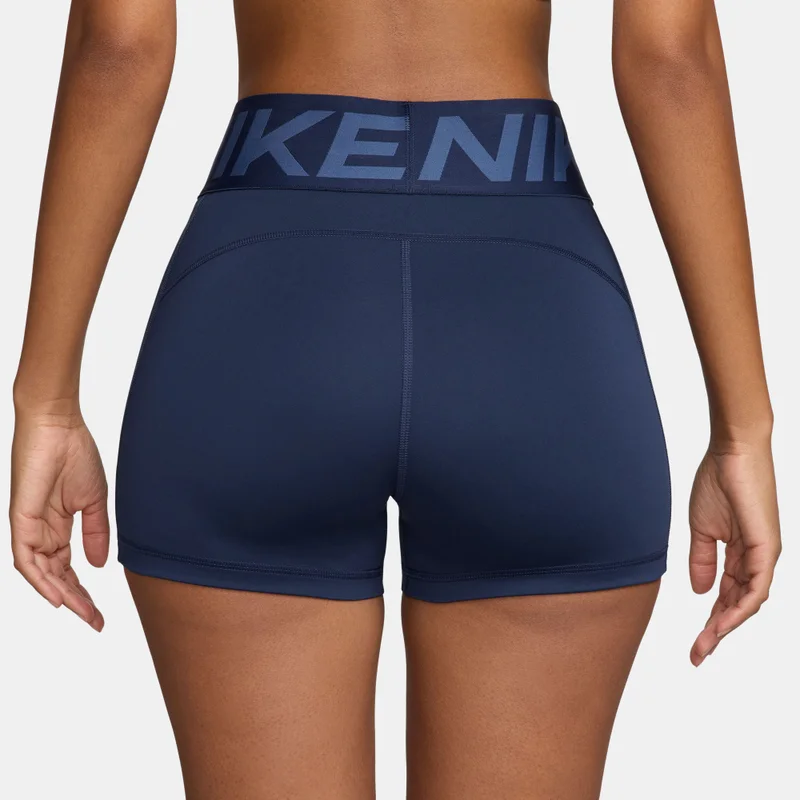 Nike Blue Women's Pro Sculpt Dri-FIT Bike Shorts for Women | Best Price UAE