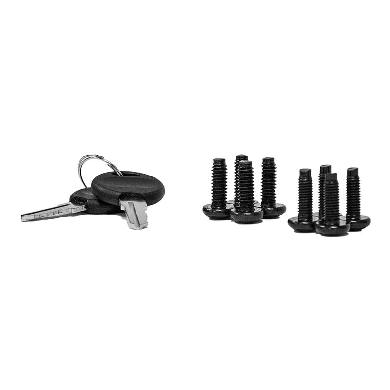 NavePoint Rack Mount Drawer for 19-Inch Server Cabinet Case Or DJ with Lock and Key 1U Black - Image 5