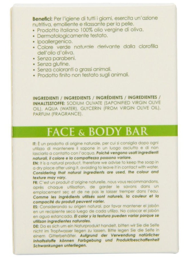 Olivella Face and Body Soap, Scented All-Natural 100% Virgin Olive Oil from Italy, 5.29-Ounce Bars (Pack of 12) - Image 3