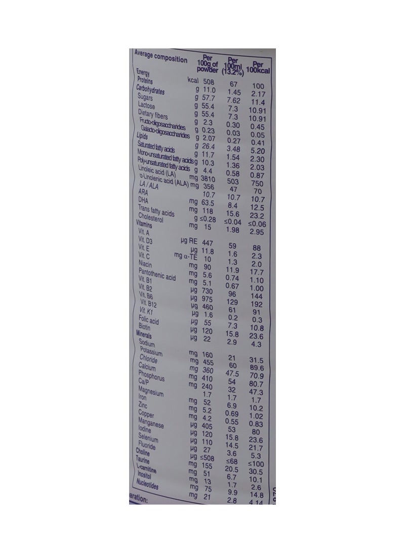 Supramil Stage 1 Infant Milk Formula - Image 3