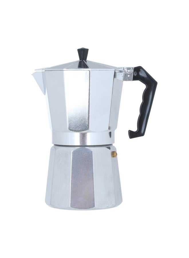 Alsaif - Aluminum Espresso Coffee Maker 9 Cups 900 Ml Silver - Image 1