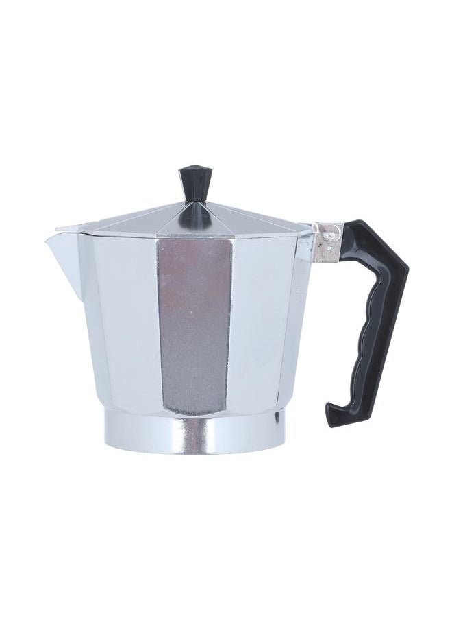 Alsaif - Aluminum Espresso Coffee Maker 9 Cups 900 Ml Silver - Image 1