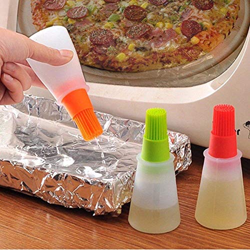 faas Silicone Cooking Oil Bottle with Basting Brush (Assorted Colour) - Image 2