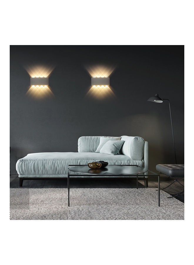 NIBEMINENT Indoor curved white, warm white light 4W Warm 13*5*9cm - Image 2