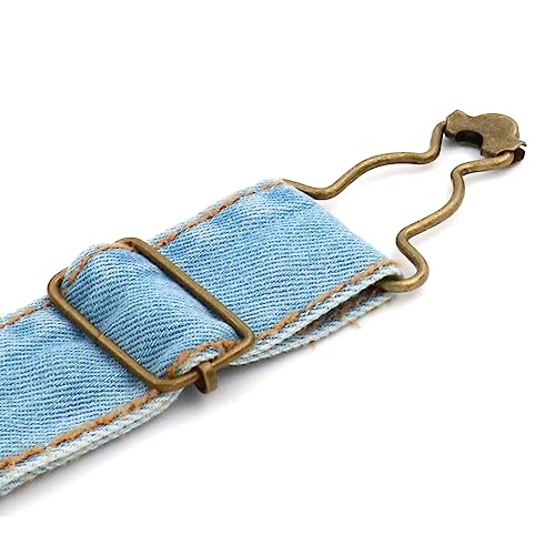 Amanaote 1.25" Inside Bottom Size Bronze Suspender Buckle with Rectangle Buckle Sliding Bar Pack of 6 Sets - Image 4