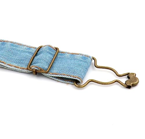 Amanaote 1.25" Inside Bottom Size Bronze Suspender Buckle with Rectangle Buckle Sliding Bar Pack of 6 Sets - Image 3