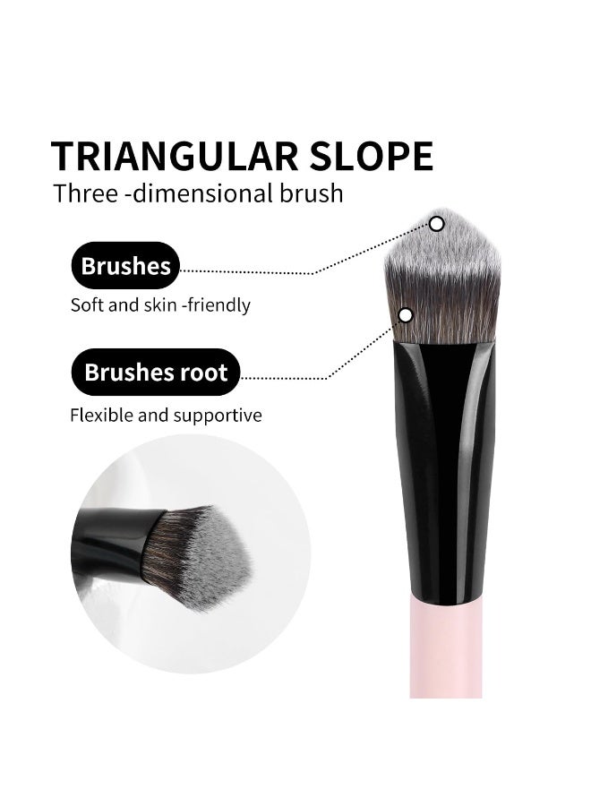 مانجي مجموعة فرش مكياج MAANGE مكونة من 4 قطع لكريم الأساس والكونتور والكونسيلر ومكياج الوجه - Image 4