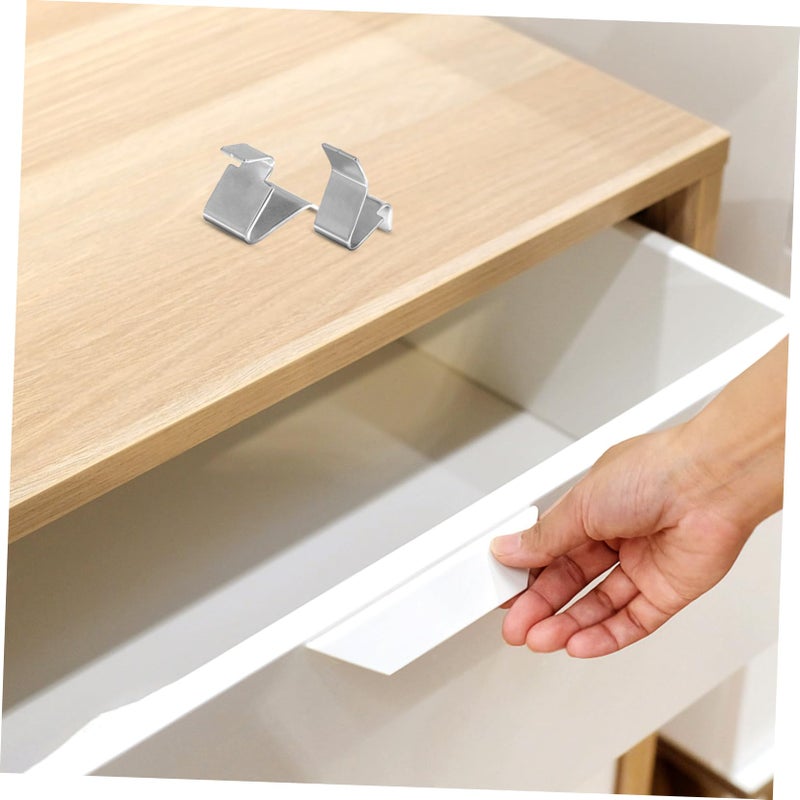 10 Pack Metal Shelf Brackets For Locker Cabinet Storage Clips Heavy Duty Steel - Image 5