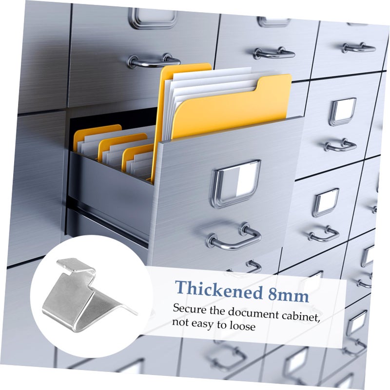 10 Pack Metal Shelf Brackets For Locker Cabinet Storage Clips Heavy Duty Steel - Image 4
