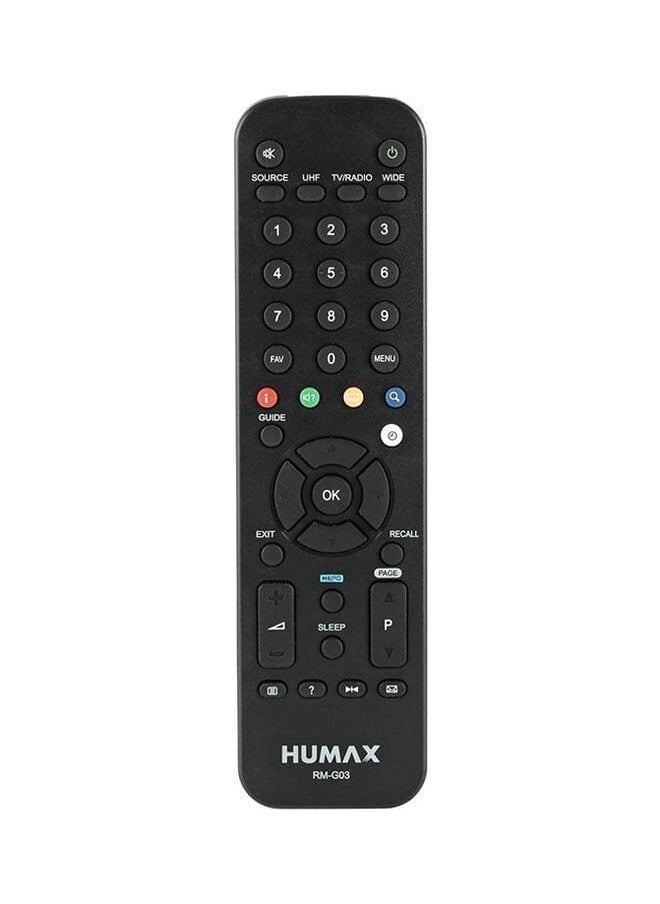 Humax Remote Control For All Receivers Black  - Image 1