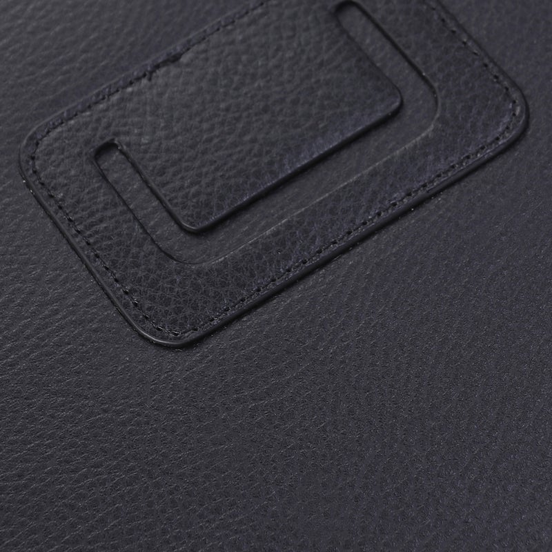 2pcs Texture Tablet PC Case Full Coverage Protective Cover with Holder for Tab 4 -X704F/N (Black) - Image 5