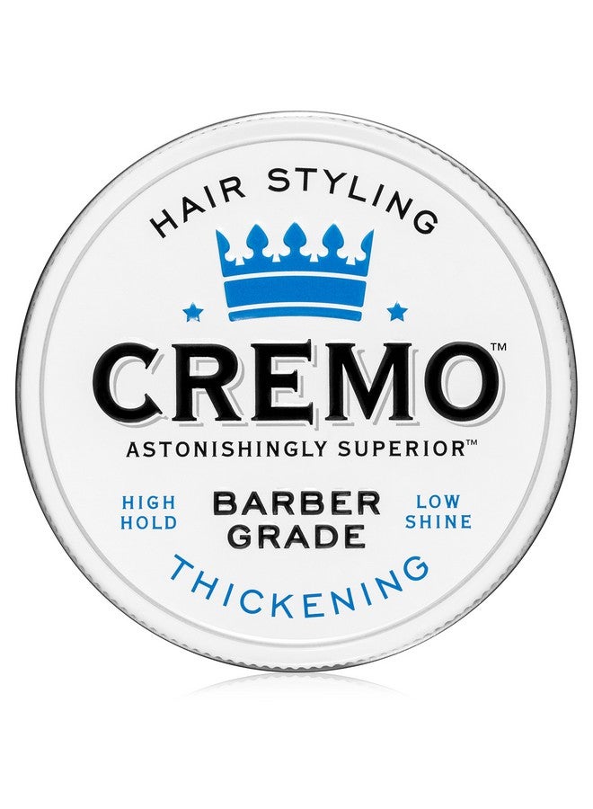 Cremo Mens Hair Paste - Premium Barber Grade Thickening Paste with High Hold and Low Shine, 4 Oz - Image 5