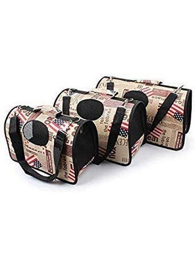 Pet Breathable Barrel Printed Bag Carrier For Travelling Hiking Camping 21.1 X 29.6 X 52.1 - Image 4