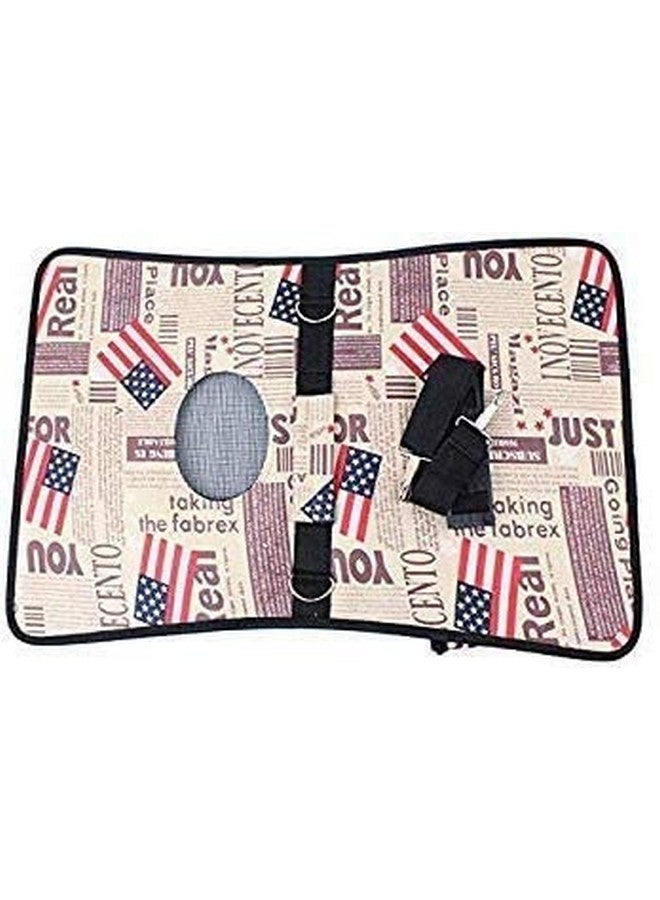 Pet Breathable Barrel Printed Bag Carrier For Travelling Hiking Camping 21.1 X 29.6 X 52.1 - Image 5