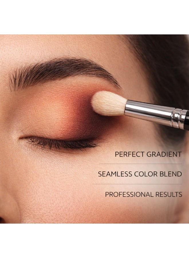 Eye Shadow Blending Brush – Fluffy Crease Brush for Seamless Blending, Soft Diffusion & Gradient Eyeshadow – Professional Makeup Brush for Eye Makeup, Ultra Soft Bristles - Image 4