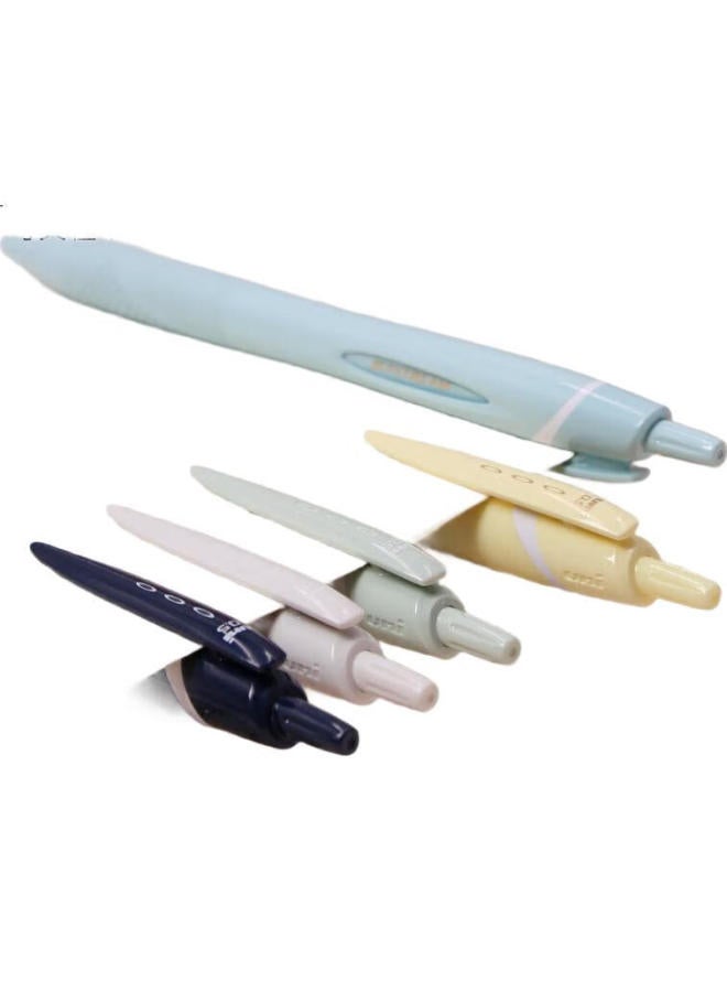 Uni Mitsubishi (Uni) Jetstream Series Retractable Sxn-150 Bullet Tip Push-Button Ballpoint Pen For Students And Office Use, Medium Oil Pen 0.5Mm, Soft Pink Barrel - Image 1