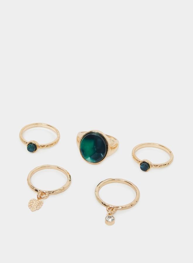 Styli Set of 5 - Embellished Rings - Image 1